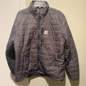 Carhartt Charcoal Quilted Jacket